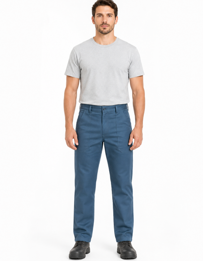 Calça de Trabalho Meio Cós 100% Algodão