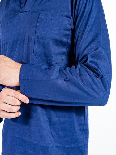 Camisa Gola Italiana Uniforme para  Mecânico Manga Longa